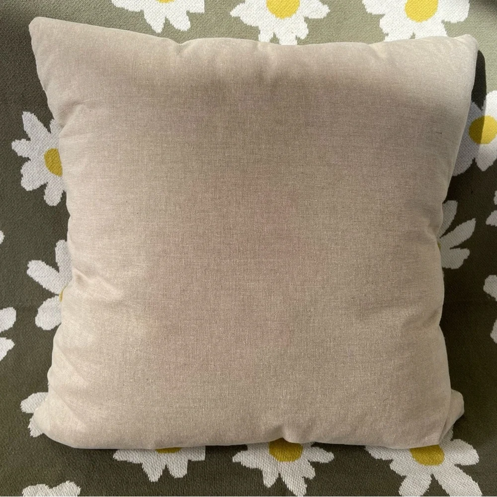 Crochet Throw Pillow - Picture 3 of 5